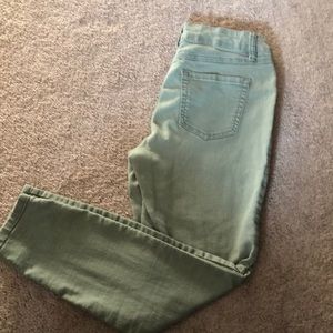 High waisted blue spice jeans